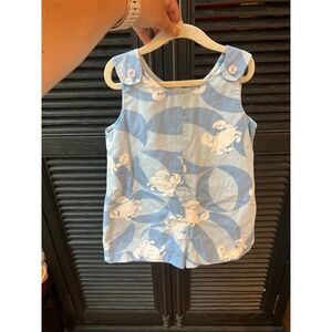 Lilly pultizer crab white label dress size‎ 5